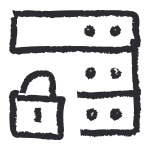 Ikona symbolizujúca bezpečnosť vašich dát - záleží nám na bezpečnosti, preto prístup k vašim dátam podlieha dvojfázovej autentifikácii a zálohovaním na cloude.