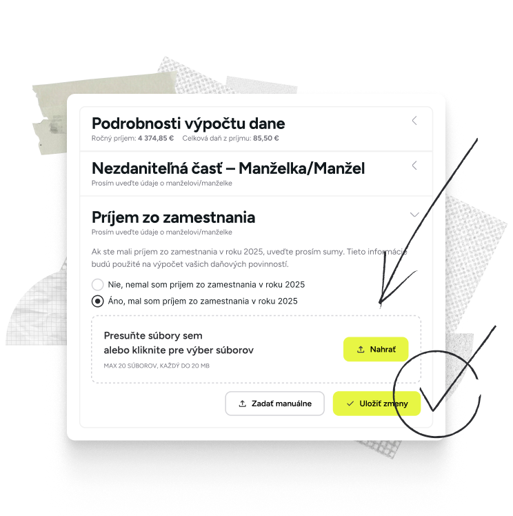 Automatizované vypĺňanie daňového priznania v rozhraní Bezúčtovníka - rýchlosť, jednoduchosť a systém, ktorý umožňuje plne sa sústrediť na svoje podnikanie.